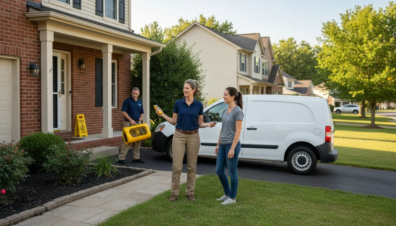 Residential water damage restoration in Hazelton, ID